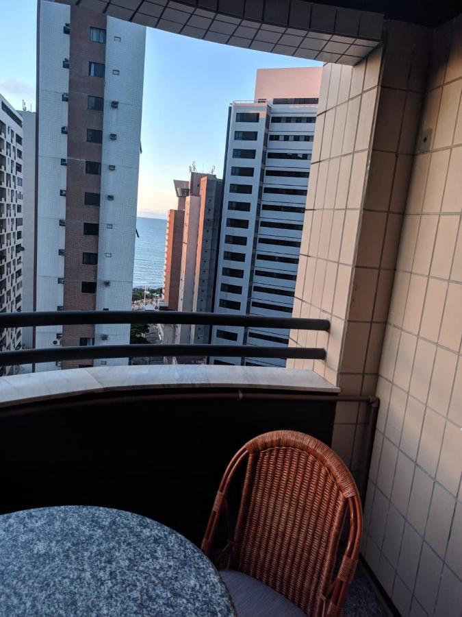 Lindo Flat Proximo A Beira Mar De Meireles Fortaleza Bagian luar foto