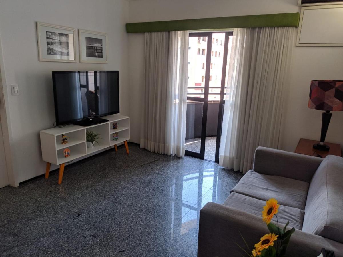 Lindo Flat Proximo A Beira Mar De Meireles Fortaleza Bagian luar foto